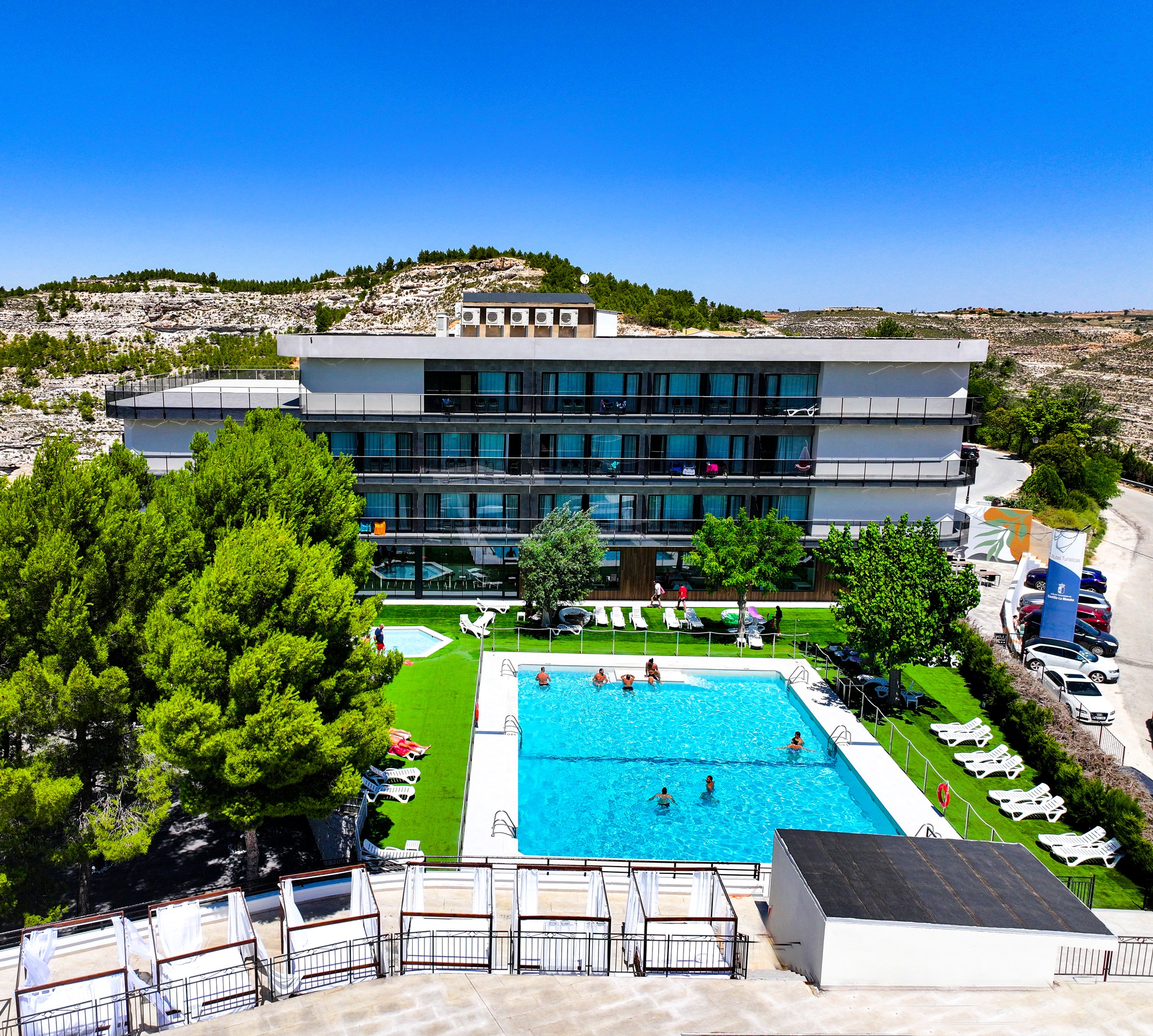 Piscina del Hotel & SPA Mirador Jorquera